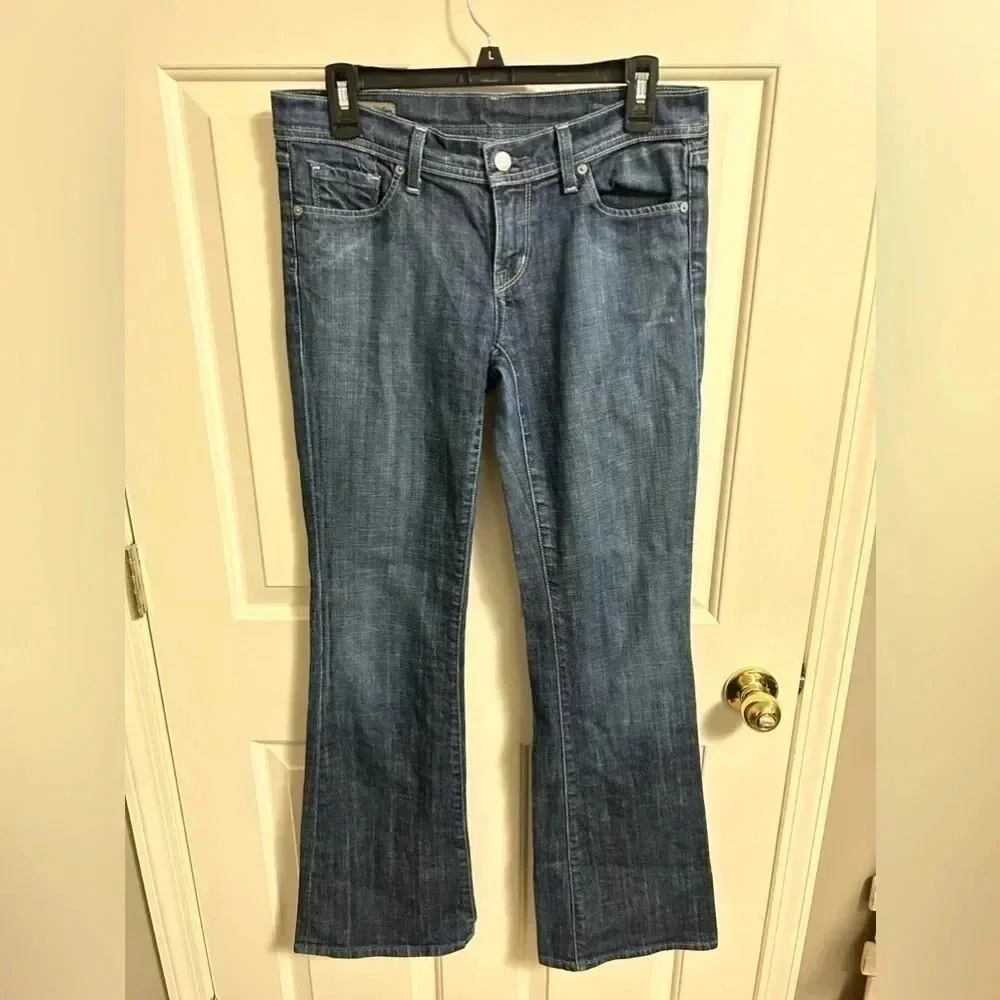 Citizens of Humanity‎ Jeans Size 29 Ingrid Stretch #002 Low Waist Flare